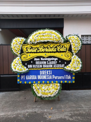 Papan Bunga Duka di Kedungumpul
