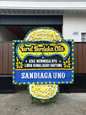 Papan Bunga Duka di Kedungumpul